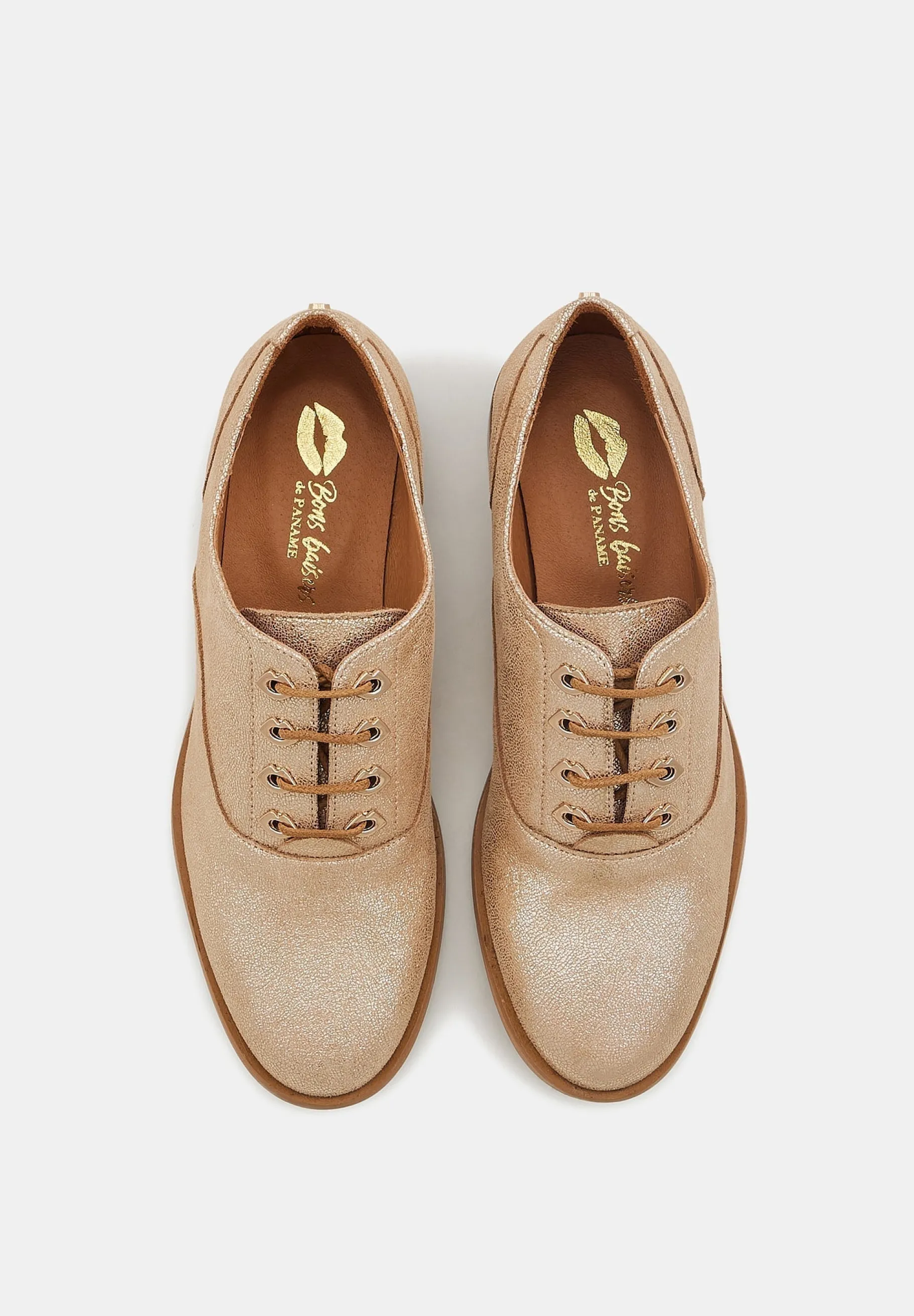 audreycuir_or_3.webp Bons Baisers Derbies & Mocassins*Audrey-