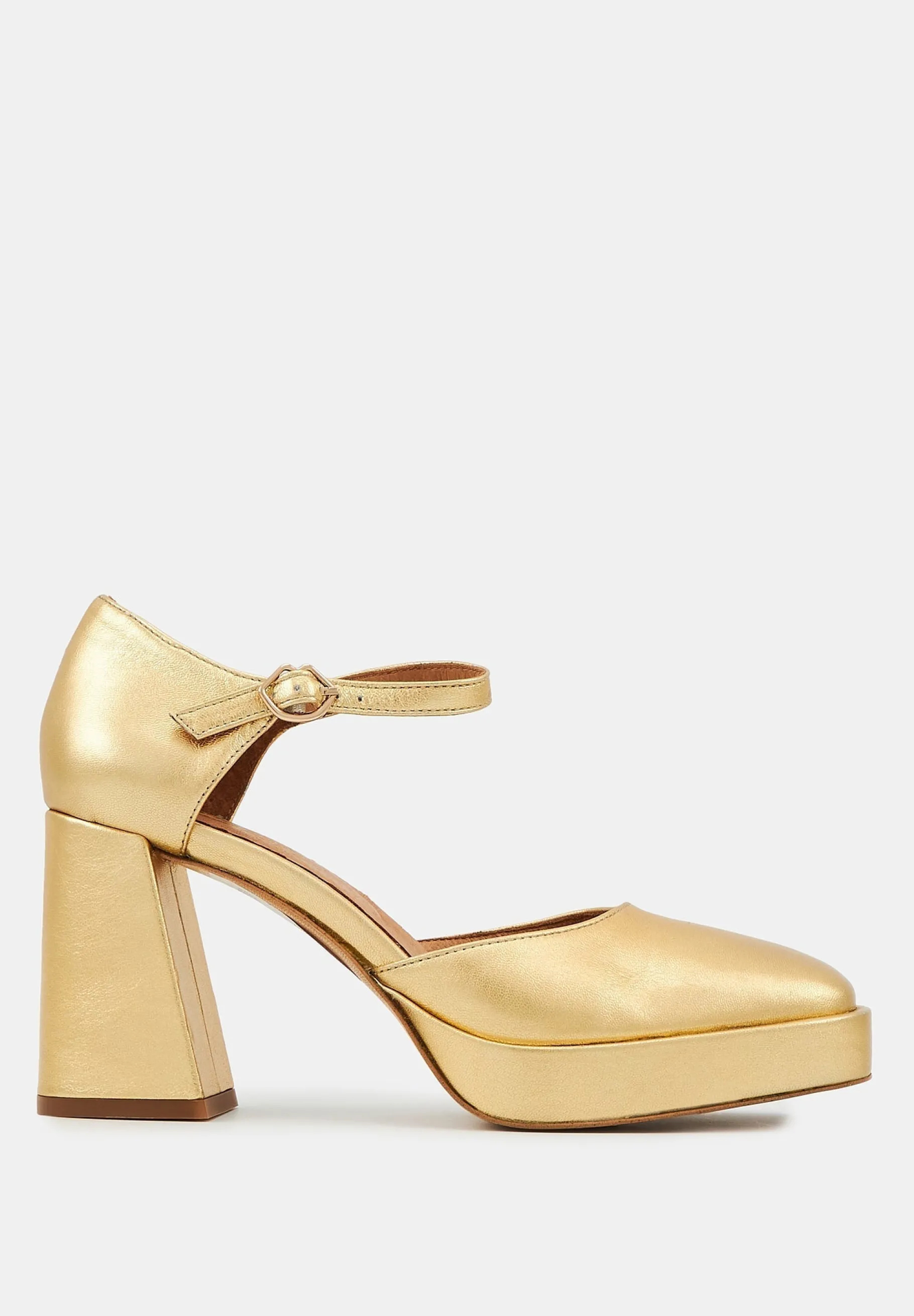 ivycuir_mtallis_or_2.webp Bons Baisers Toutes Les Chaussures | Escarpins & Babies*Ivy-