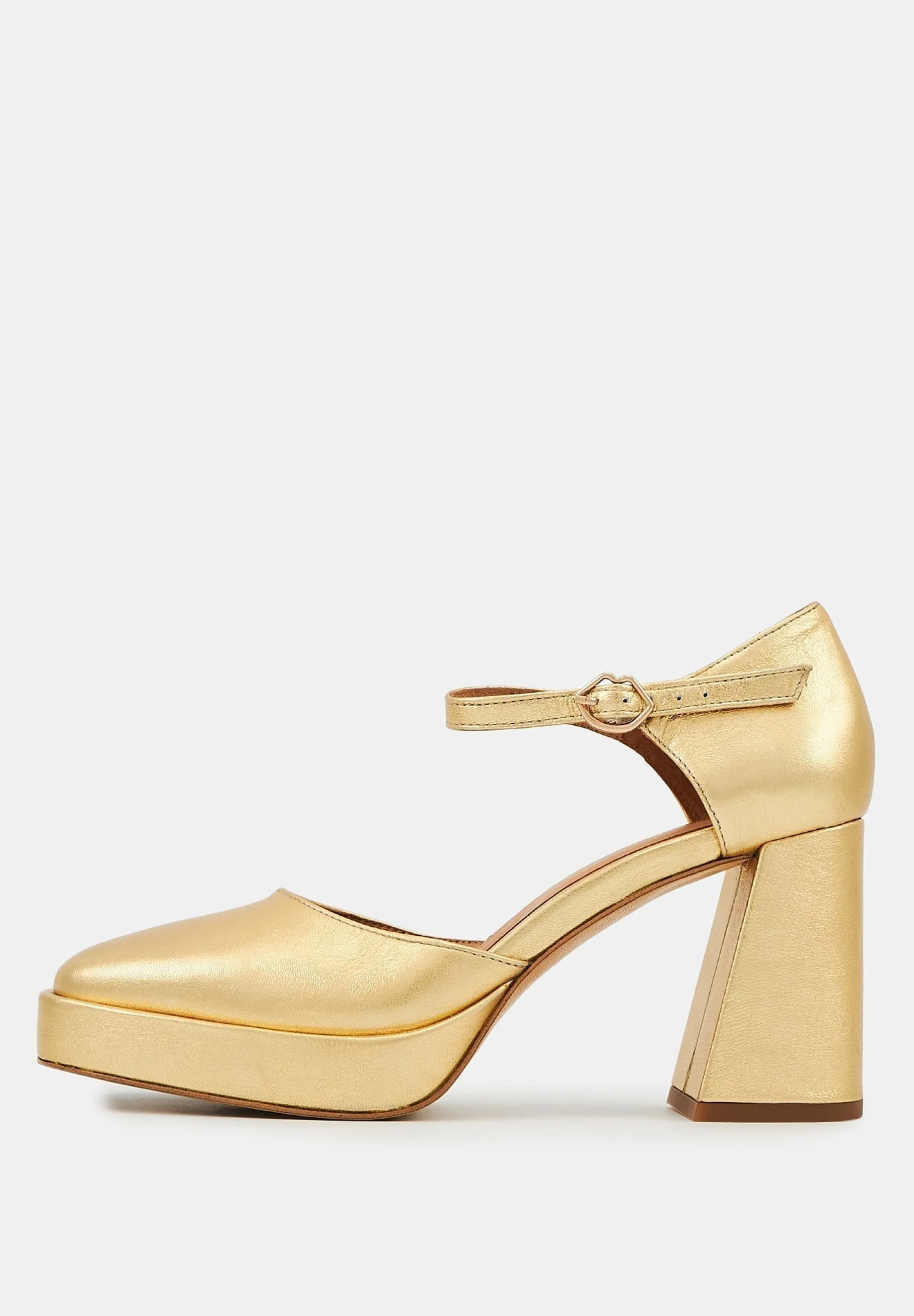 ivycuir_mtallis_or_3.webp Bons Baisers Toutes Les Chaussures | Escarpins & Babies*Ivy-